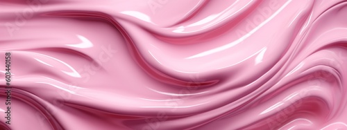 Pink Beauty Bliss: Close-Up Texture Background of Skin Care Cosmetic Cream