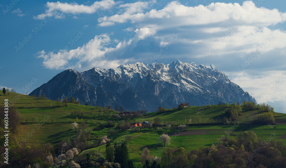 Piatra Craiului, Mountains landscape, Romania Piatra Craiului, Mountains landscape, Romania