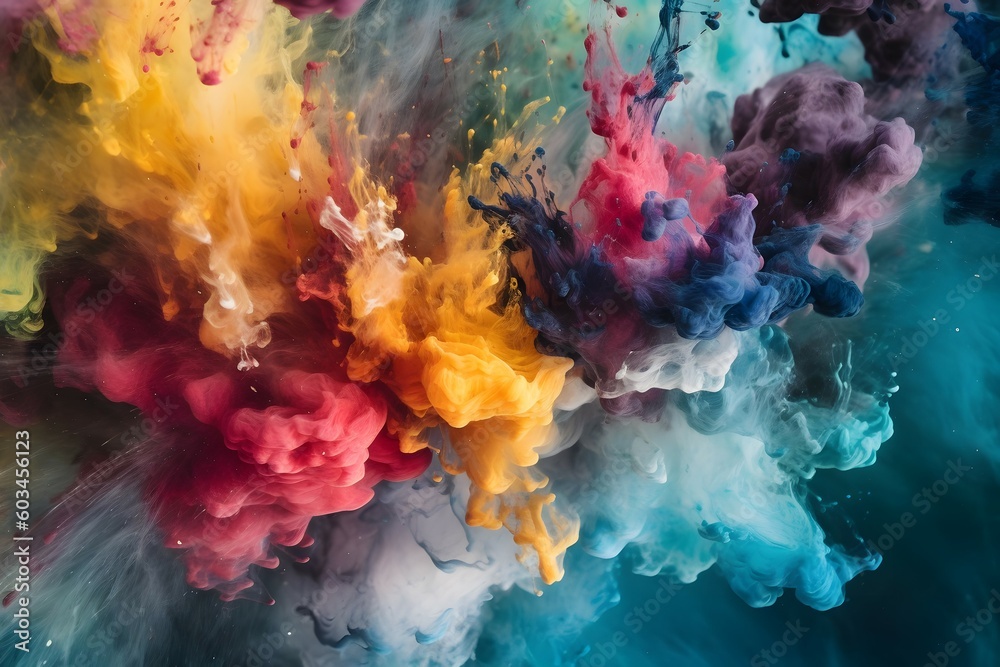 Detailed Background Color Colorful watercolor background texture for graphic design. , .highly ...