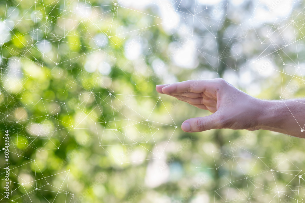 Hand clicks in connection network system. Hand clicks in connection network system.