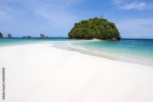 Deserted beach, Tup Island, Southern Thailand
