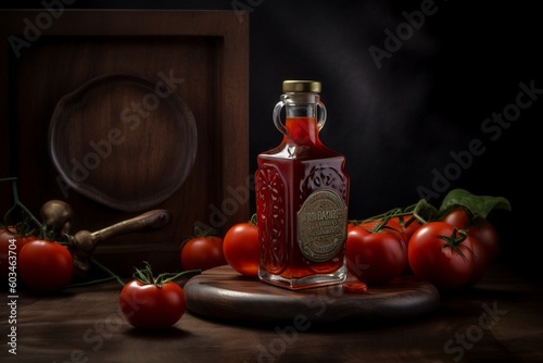 Sugo Italian sauce tomatoes- generative ai