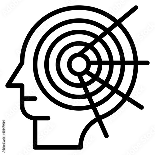 Obsession Vector Line Icon