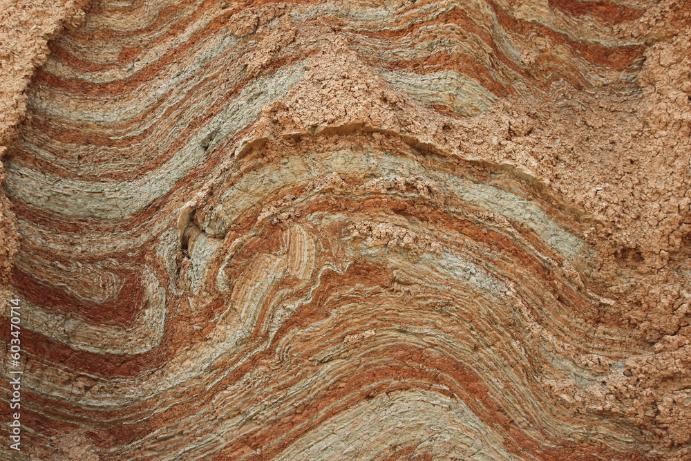 Coloured Mountains in Khizi district, Azerbaijan.