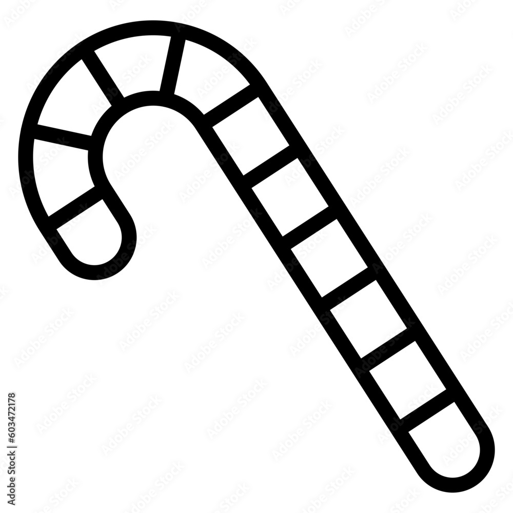 Candy Vector Line Icon Candy Vector Line Icon
