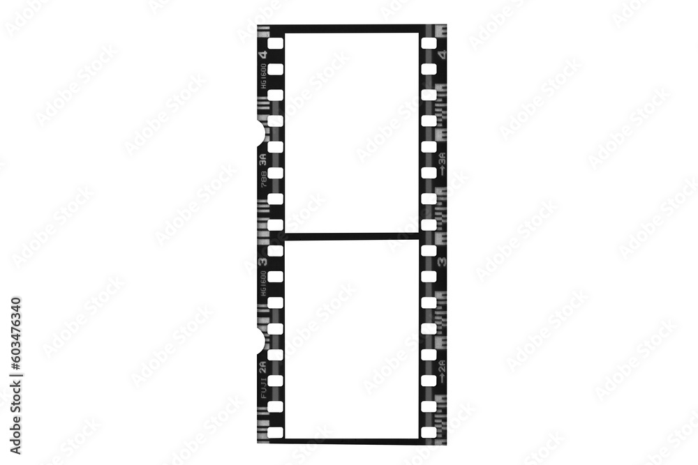 film frame border strip analog png 35mm negative