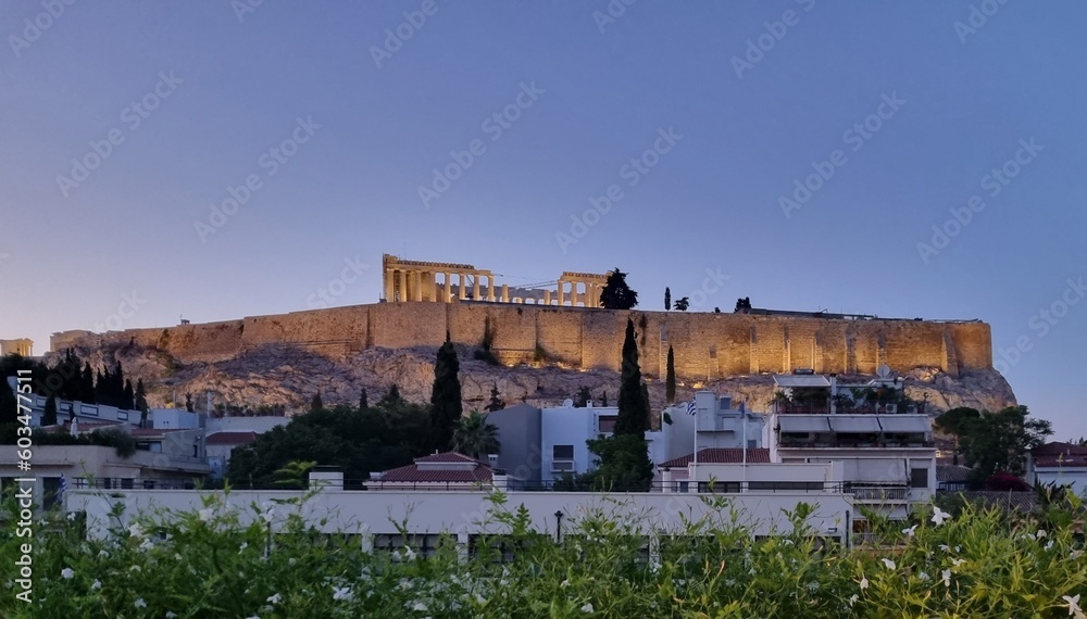 Acropolis evening 
