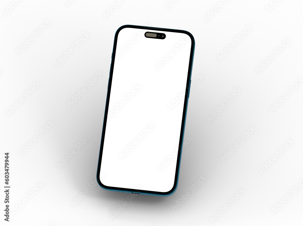 Smartphone frame less blank screen. Mockup generic device. Smartphone frame less blank screen. Mockup generic device.