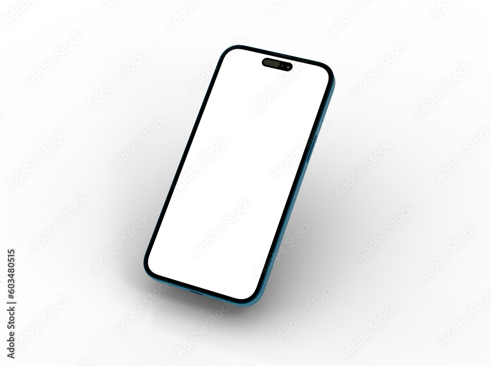 Mockup - New realistic mobile phone smartphone mockup