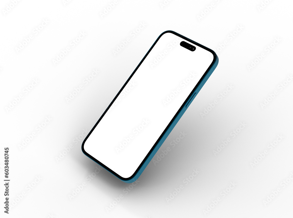 Smartphone frame less blank screen. Mockup generic device. Smartphone frame less blank screen. Mockup generic device.