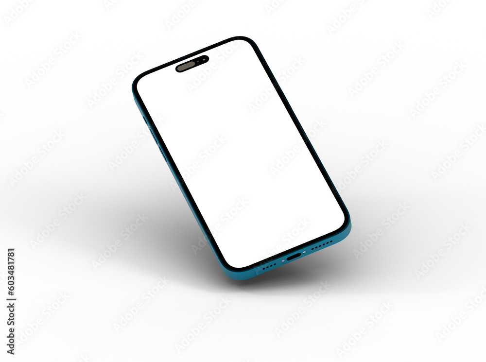 Mockup - mobile smartphone device digital isolated 3d Mockup - mobile smartphone device digital isolated 3d