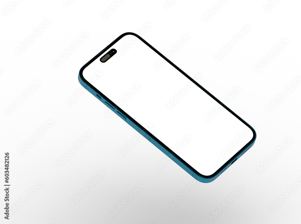 Mockup - Modern frameless smartphone Mock up