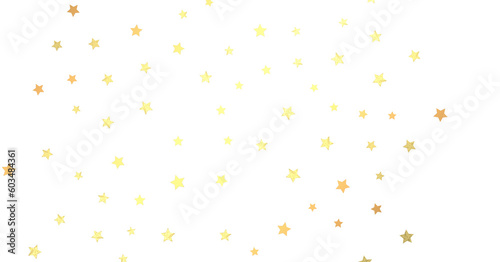 Stars - golden stars - (PNG transparent)