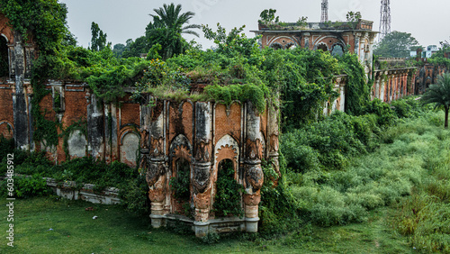 Picture of Navlakha Palace, also known as Rajnagar Palace, is a royal Brahmin palace in the town of Rajnagar. The palace was built by Maharaja Rameshwar Singh of Darbhanga. photo