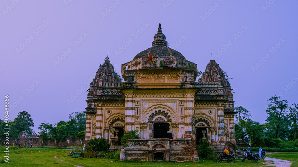 Picture of Navlakha Palace, also known as Rajnagar Palace, is a royal Brahmin palace in the town of Rajnagar. The palace was built by Maharaja Rameshwar Singh of Darbhanga.