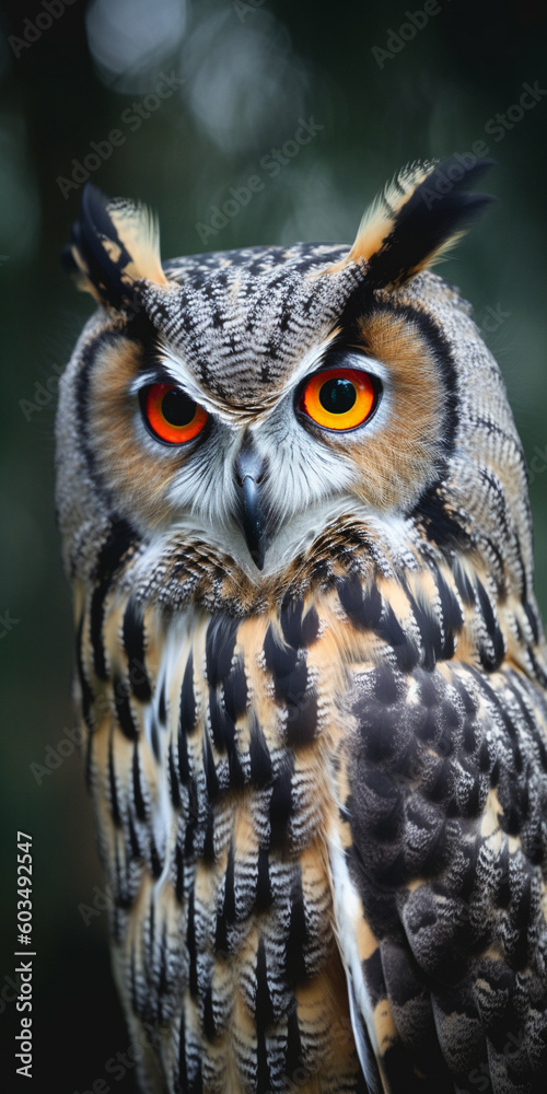Fototapeta premium great horned owl
