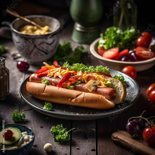 Tapety artystyczne hotdog12