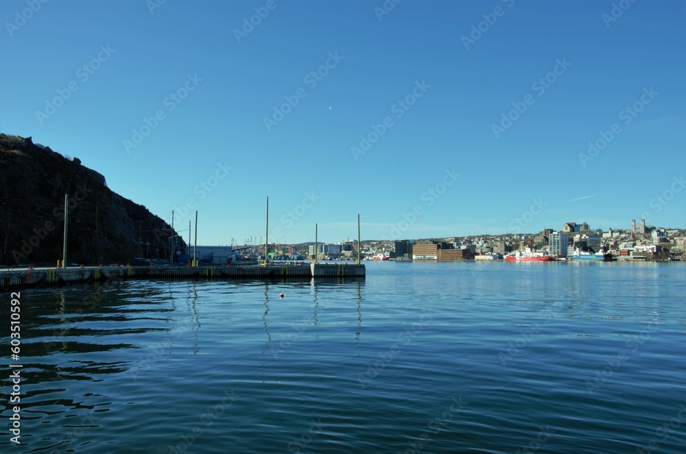 Quiet bay in Newfoundland