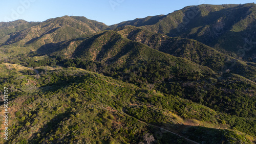 San Gabriel Mountains  Santa Clarita Valley  California