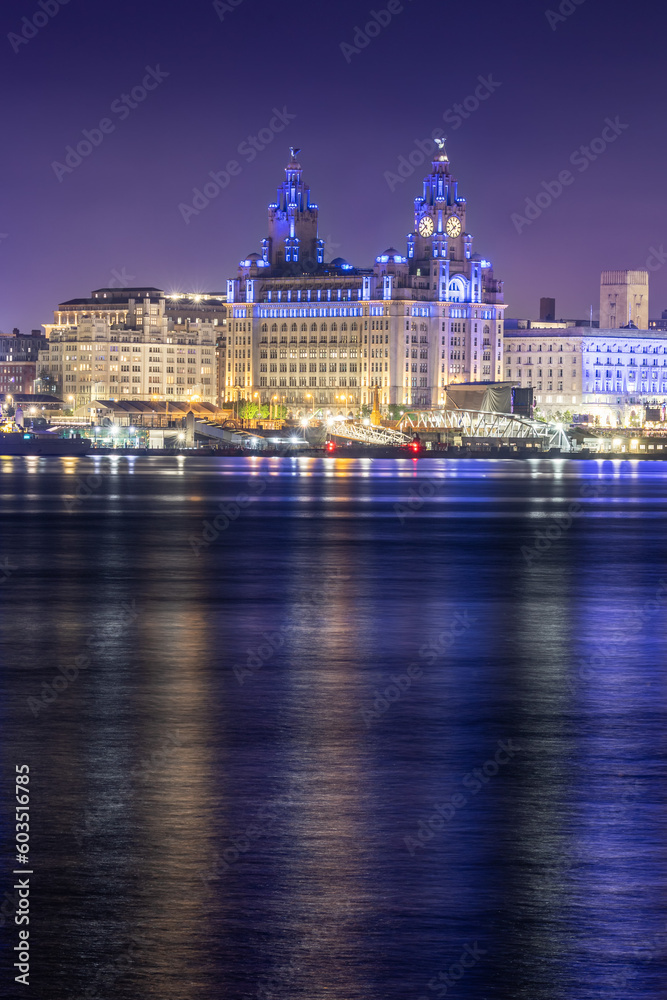 Liverpool Waterfront at night