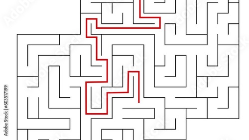 Find Solution in maze game or figure out the way to exit inna complicated route, Problem Solving in Business  photo