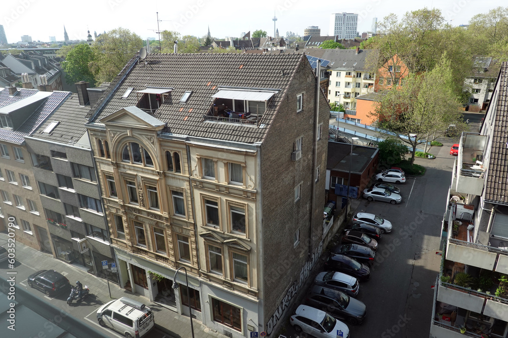 Blick über die Dächer des Severinsviertel Blick über die Dächer des Severinsviertel