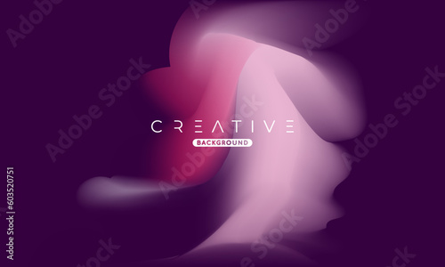 Abstract liquid gradient Background. Fluid colour mix. Purple and Black vivid color blend. Modern Design Template For Your ad Banner, Poster, Cover, Web page, Brochure, and flyer. Vector Eps 10