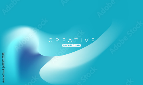 Abstract liquid gradient Background. Fluid colour mix. Blue vivid color blend. Modern Design Template For Your ad Banner, Poster, Cover, Web page, Brochure, and flyer. Vector Eps 10