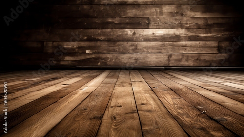 wooden floor with a wooden background