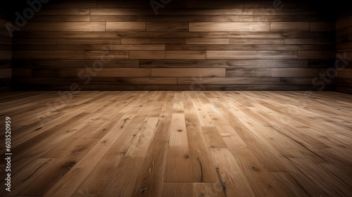 wooden floor with a wooden background © KidsStation