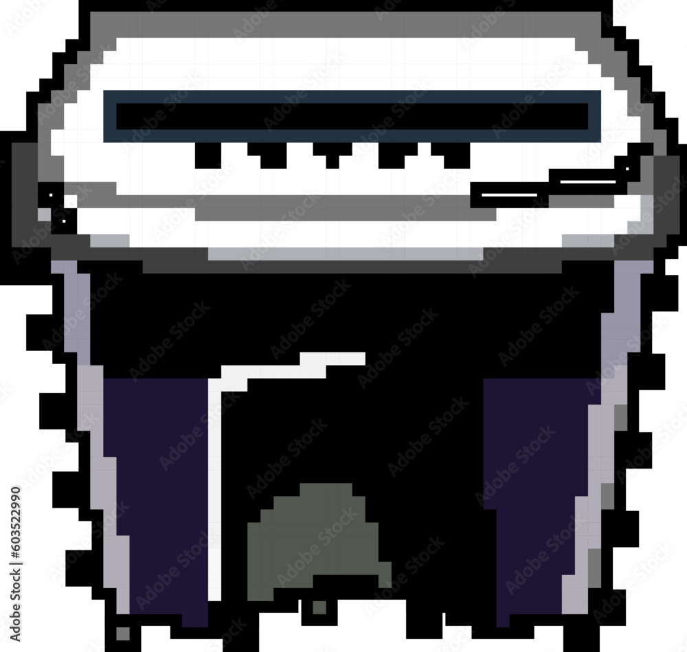 confidential cut shredder game pixel art retro vector. bit garbage destroy, business office confidential cut shredder. old vintage illustration confidential cut shredder game pixel art retro vector. bit garbage destroy, business office confidential cut shredder. old vintage illustration