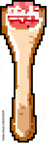 salon face massager game pixel art retro vector. bit salon face massager. old vintage illustration