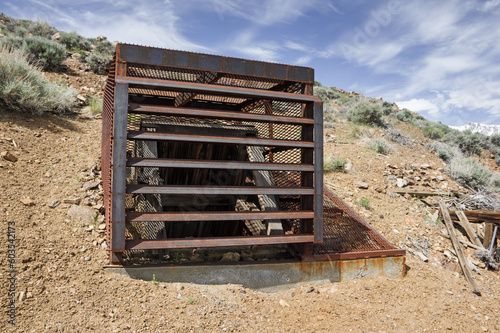 Closed Off Mine Shaft photo