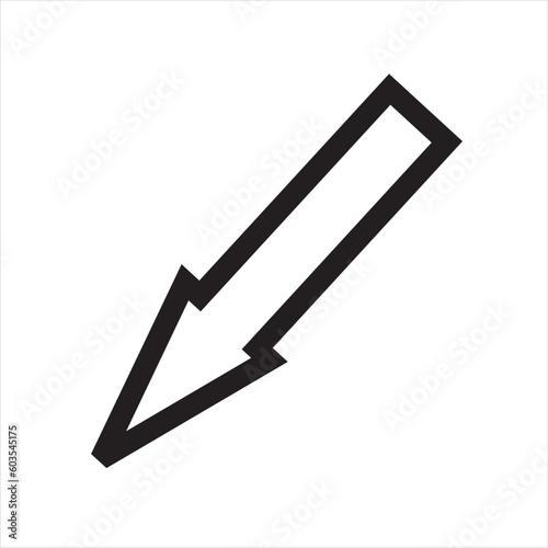 Vector, Image of Road sections that must be passed, Black and white color, with transparent background