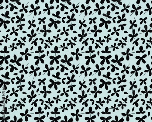 Floral pattern seamless vector background