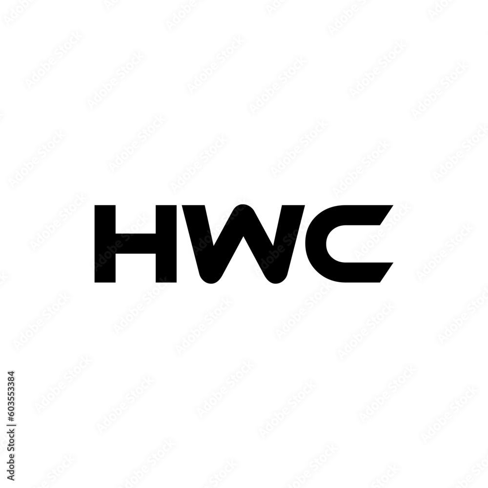 HWC letter logo design with white background in illustrator, vector logo modern alphabet font overlap style. calligraphy designs for logo, Poster, Invitation, etc. HWC letter logo design with white background in illustrator, vector logo modern alphabet font overlap style. calligraphy designs for logo, Poster, Invitation, etc.