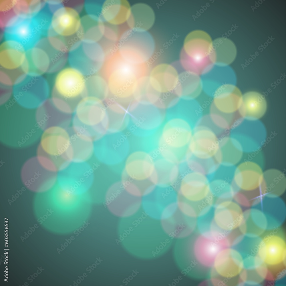 Abstract colorful bokeh background with glitter Abstract colorful bokeh background with glitter