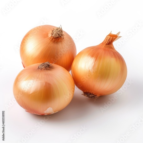 Wallpaper Mural Onions isolated on white background (generative AI) Torontodigital.ca