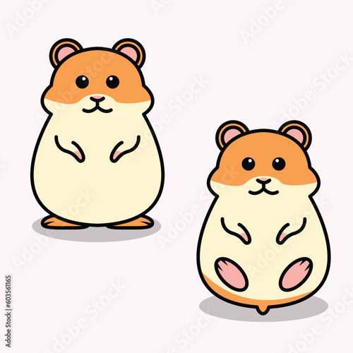two hamsters