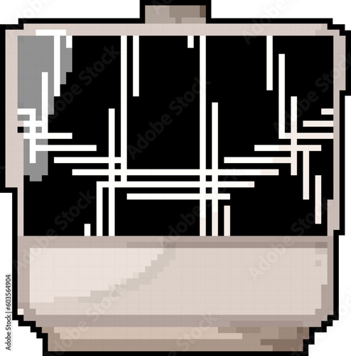 living ionizer air game pixel art retro vector. bit living ionizer air. old vintage illustration
