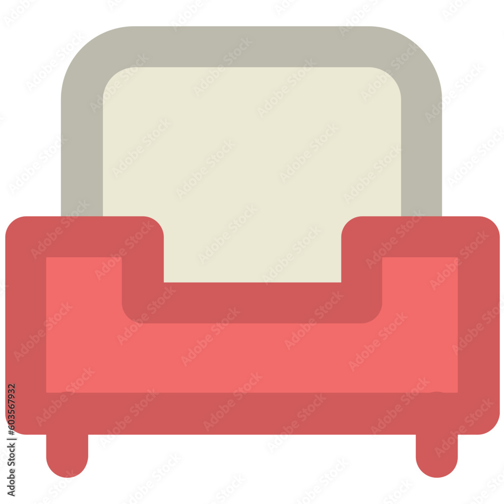 Sofa Bold Vector Icon Sofa Bold Vector Icon