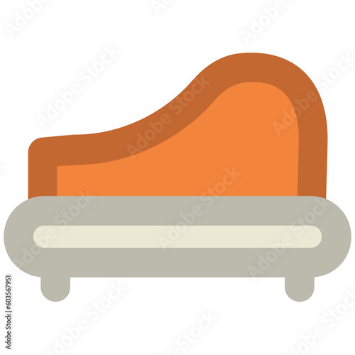 Sofa Bold Vector Icon