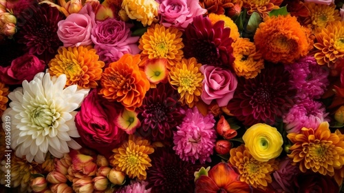 Lucky Flowers, Popular wedding flowers, AI Generative © ArtVista