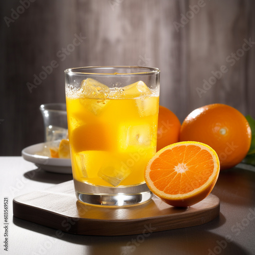 Cool Ice Orange Fresh Fruit Juice