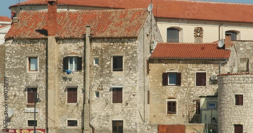 Umag town in Istra, Croatia photo