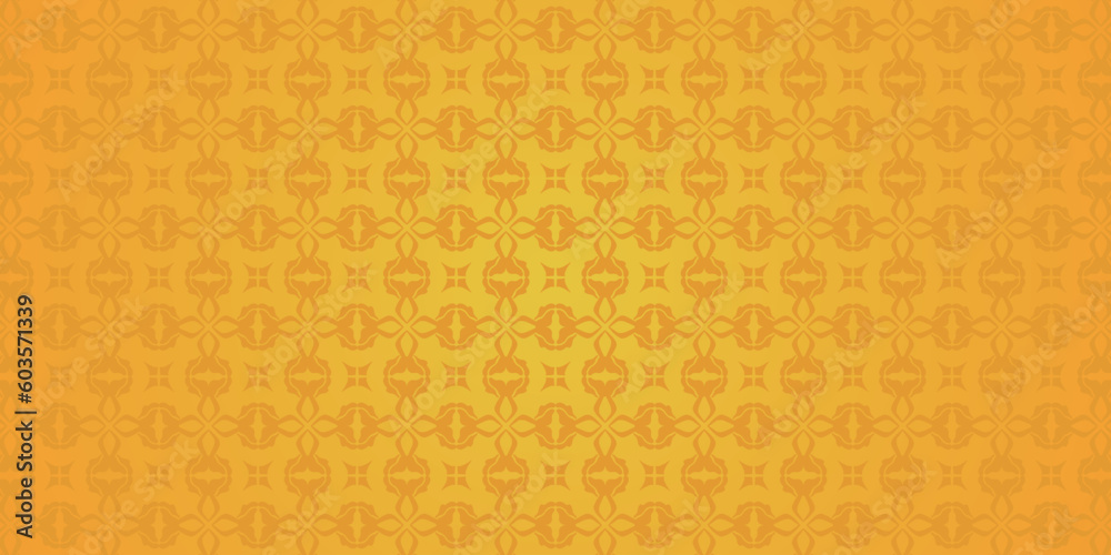Arabic motif yellow pattern background Arabic motif yellow pattern background