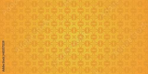 Arabic motif yellow pattern background