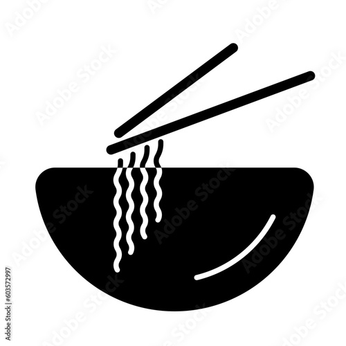 Ramen Noodles Food Solid Icons and Symbold Png Illustrator