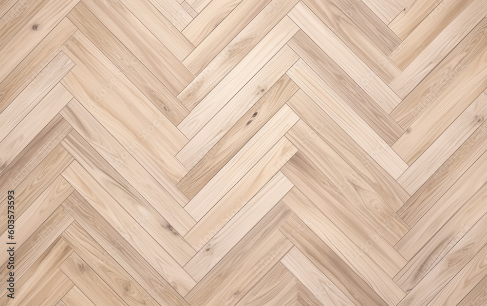 Fototapeta premium Light wood texture background. Generative AI