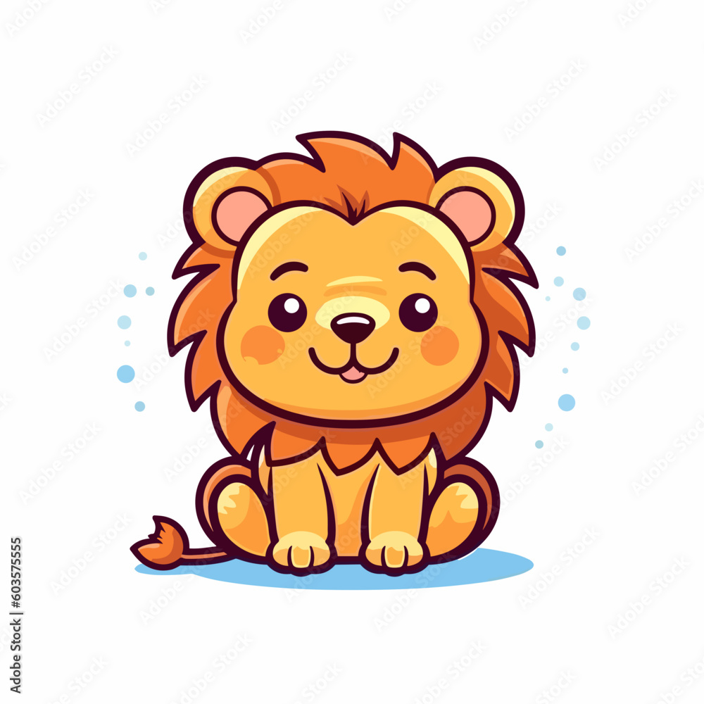 lion cartoon character style 1 lion cartoon character style 1